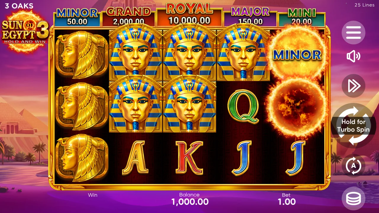 Sun of Egypt 3 demo - click to play